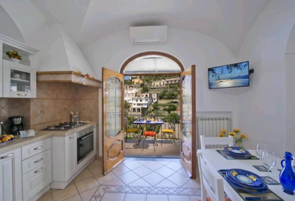 Villa Casa Scirocco Positano Exterior foto